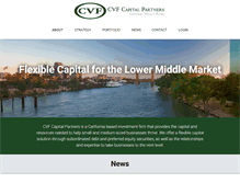 Tablet Screenshot of cvfcapitalpartners.com